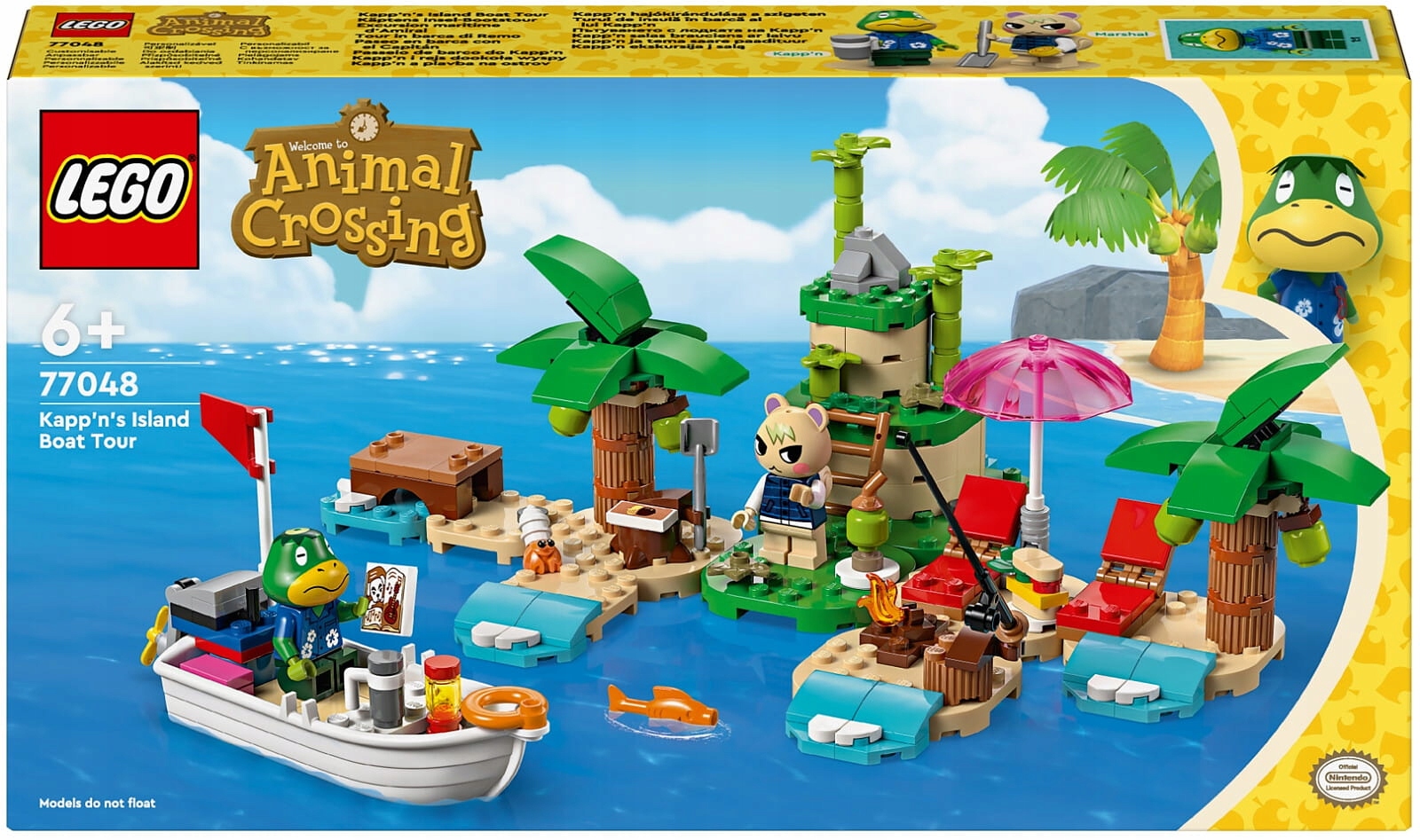 Lego Animal Crossingová Plavba Kolem Ostrova 77048