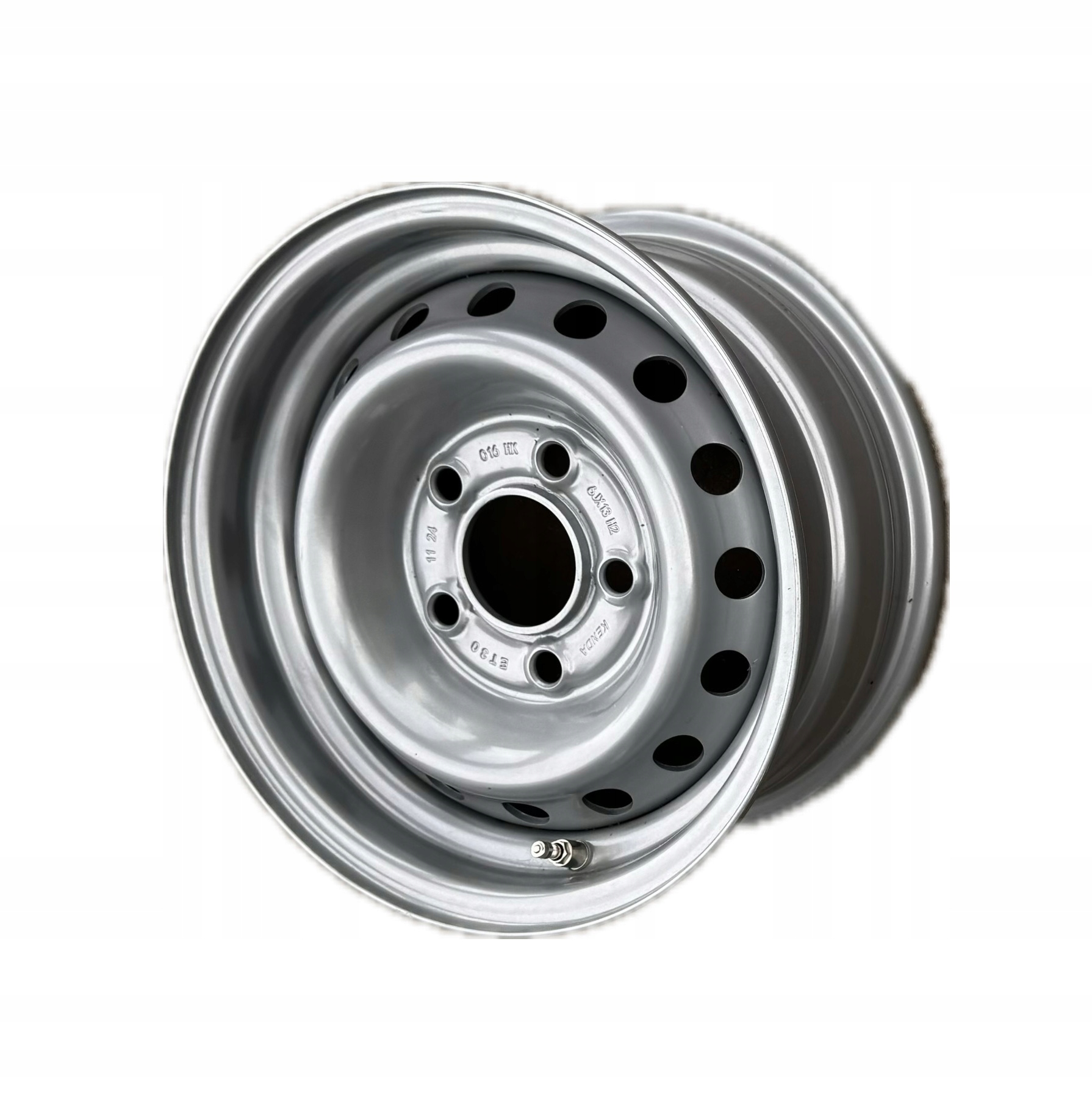 Kenda Ráfek 13 R13 6J ocelový ET30 5x112 stříbrný pro kempování a odtahová vozidla