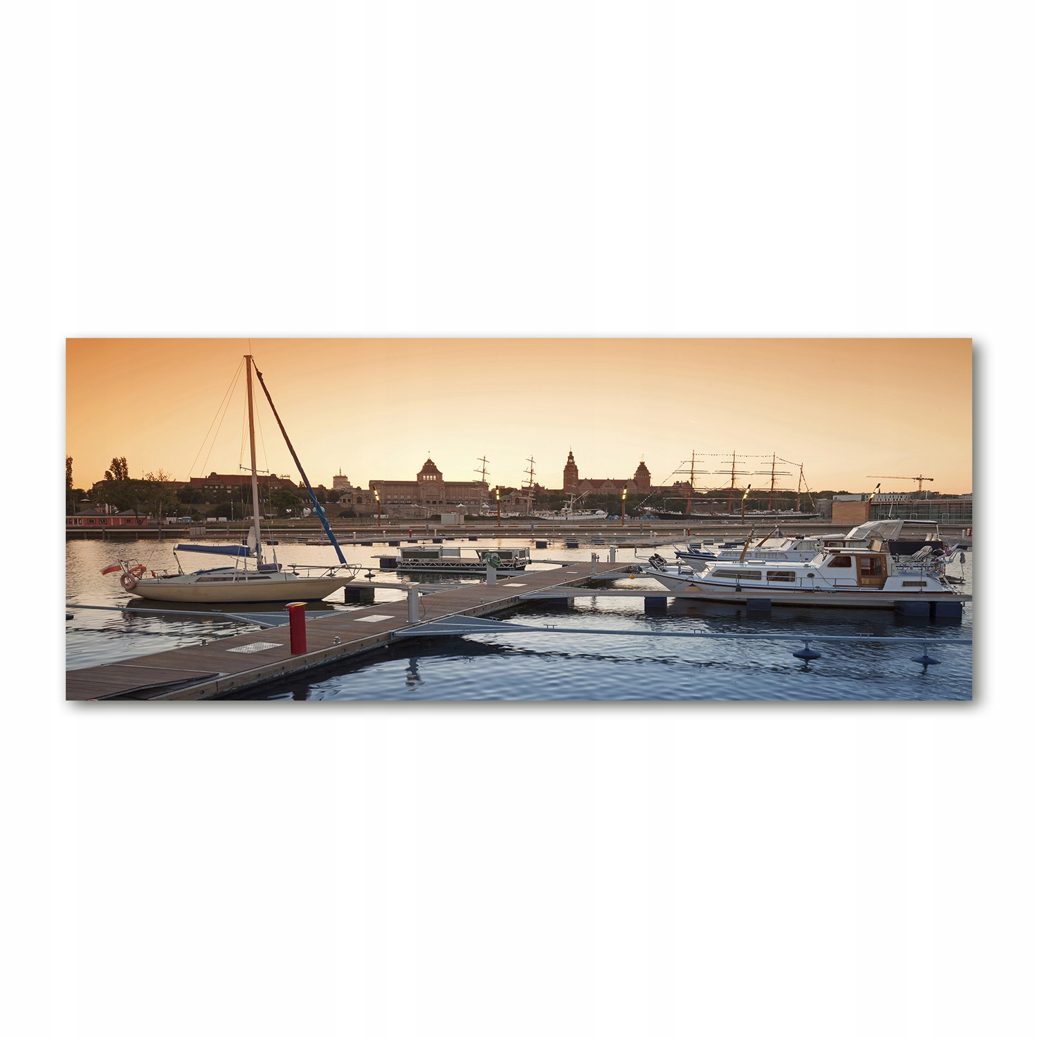 

Foto obraz akryl zdjęcie Szczecin Polska 125x50 cm
