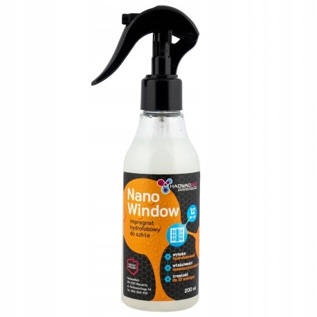 

Impregnat hydrofobowy do okien szkła Nano Window