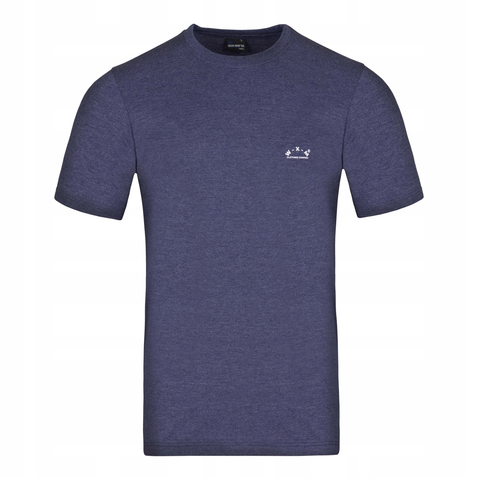 

T-shirt koszulka męska bawełna jeansmelanż 6XL