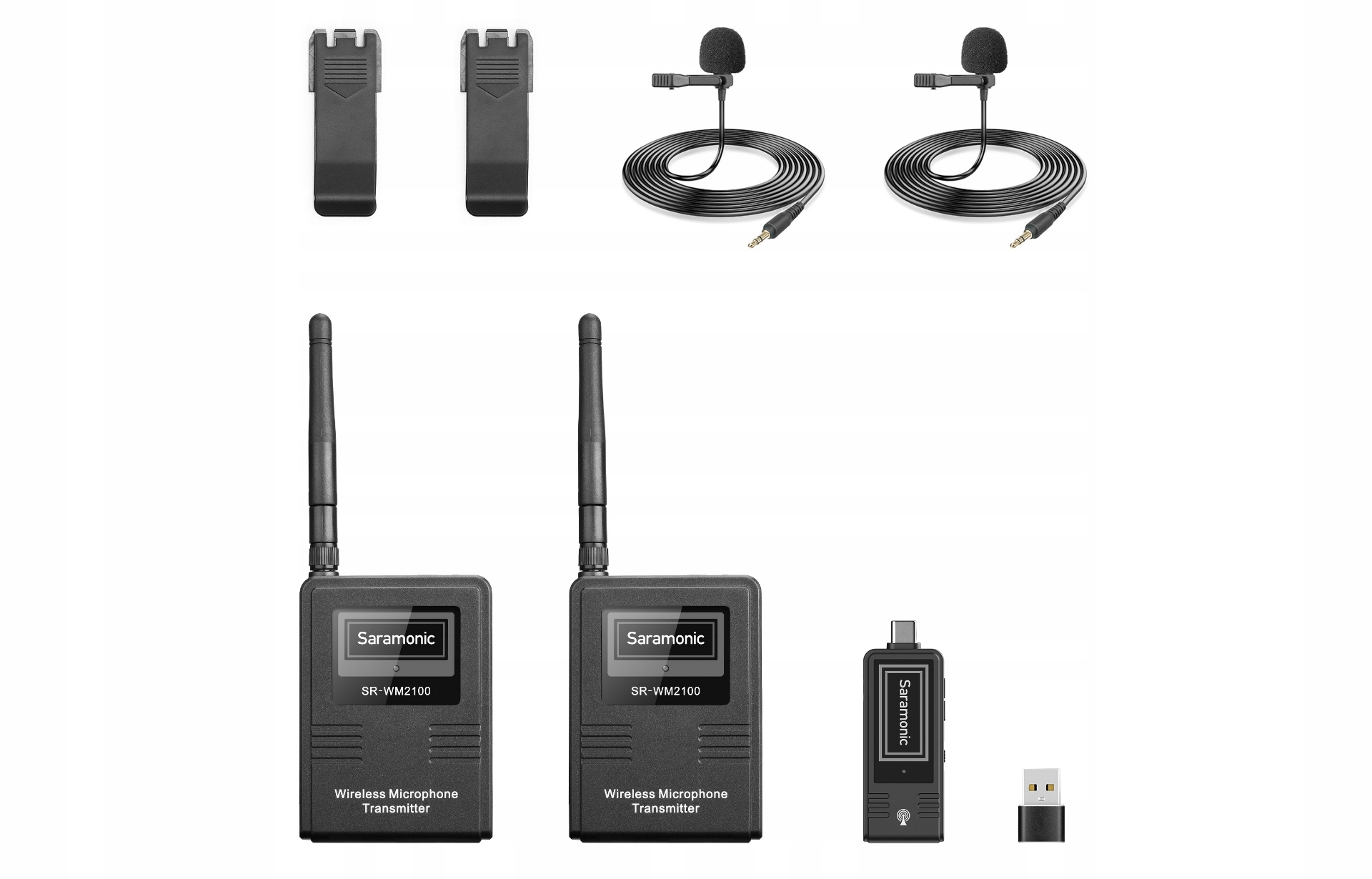 Zestaw do transmisji dźwięku Saramonic WM2100 U2 Typ mikrofonu na klip
