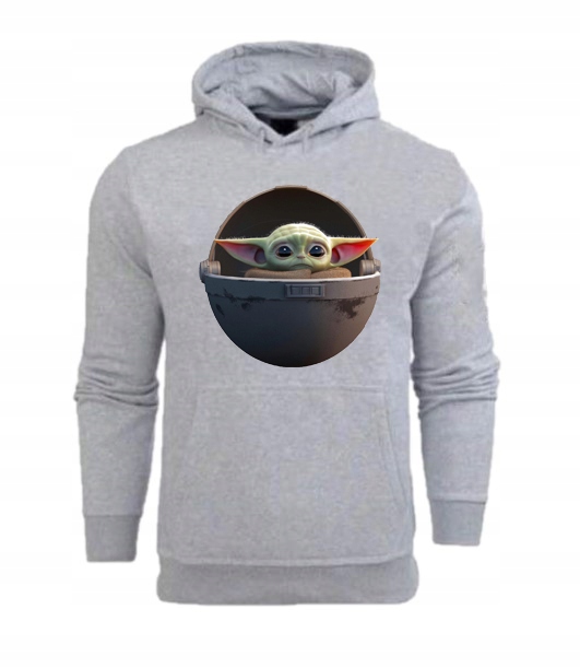 

Męska Bluza Z Kapturem Star Wars Baby Yoda Roz. M