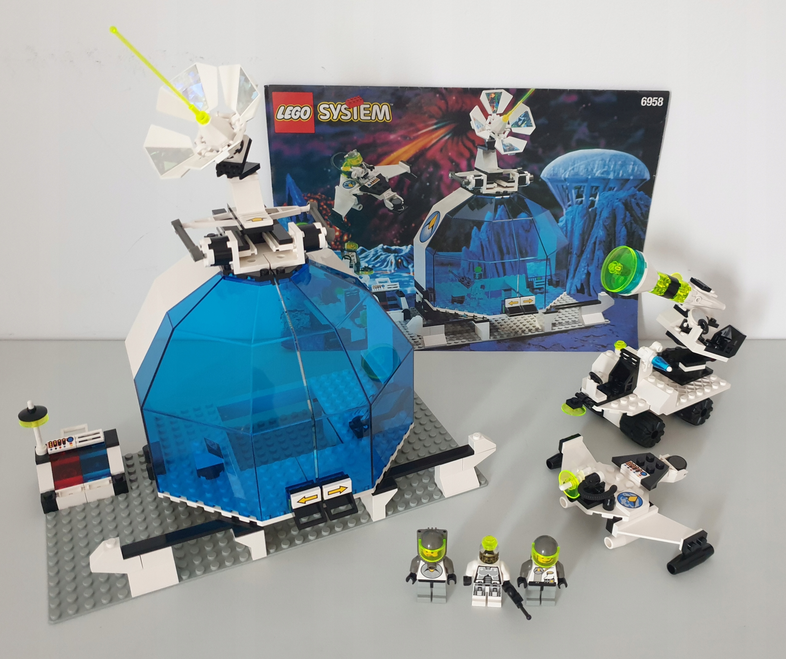 Lego System Space Exploriens 6958 Android Base Laboratorium kosmiczne