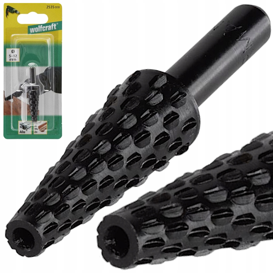 

Tarnik zdzierak profilowany Wolfcraft do metalu