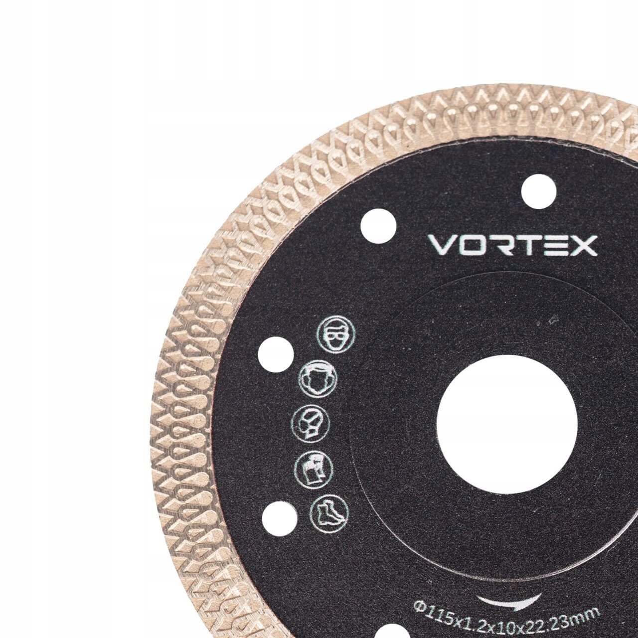 TARCZA DIAMENTOWA DO CIĘCIA GRESU 115 MM VORTEX Marka Vortex