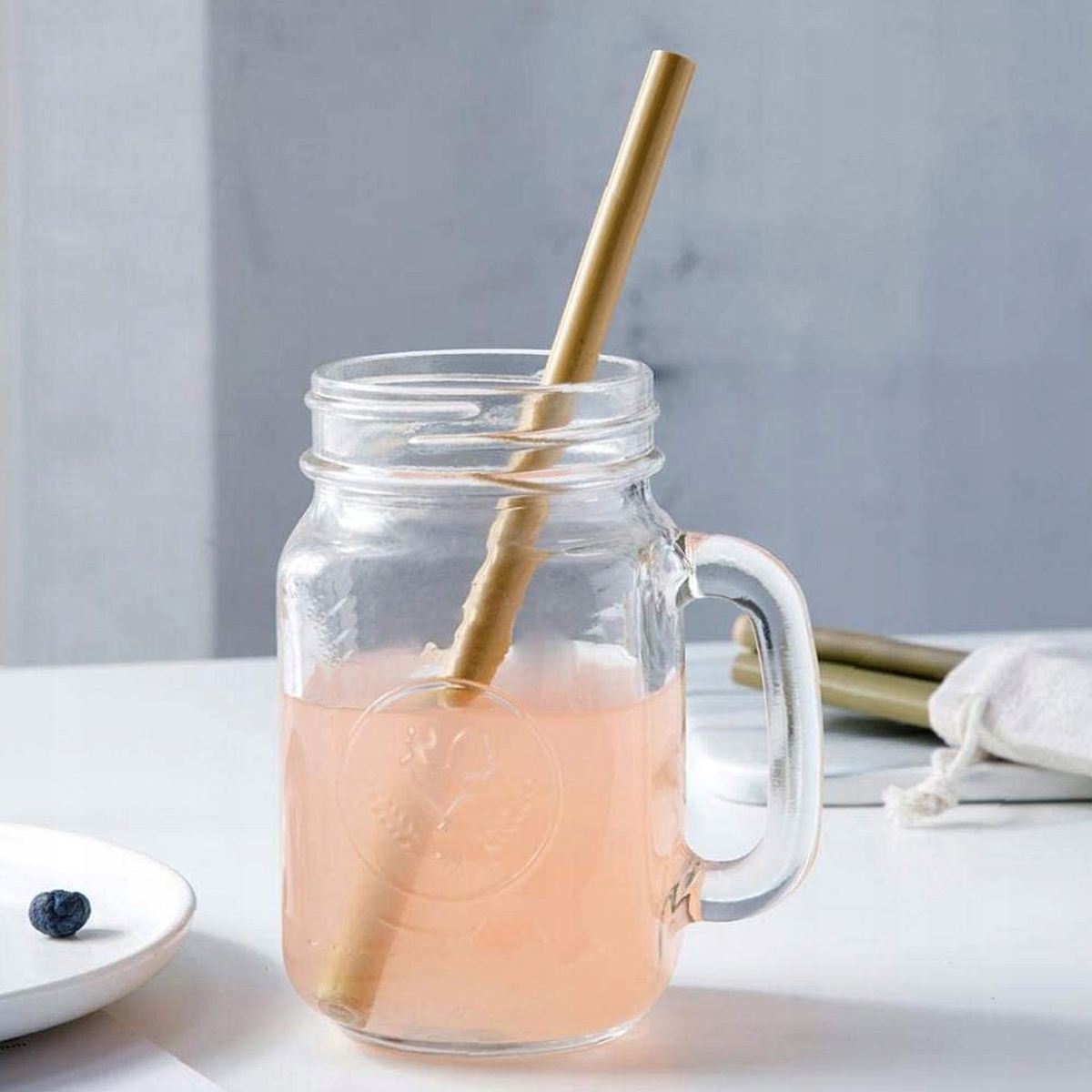 SŁOMKI EKOLOGICZNE RURKI PAPIEROWE BIO 100 SZTUK BIODEGRADOWAL Marka inna marka