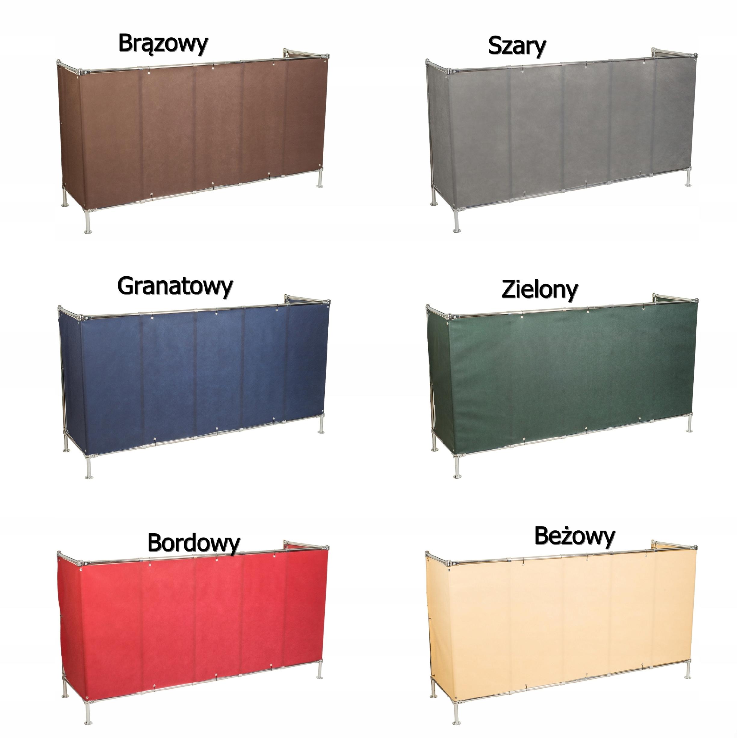 OSŁONA BALKONOWA 0,8X3M NA BALKON BEŻOWA + GRATIS! Marka COVER IT