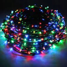 LAMPKI CHOINKOWE 500 LED 38m MULTIKOLOR WEW/ZEW