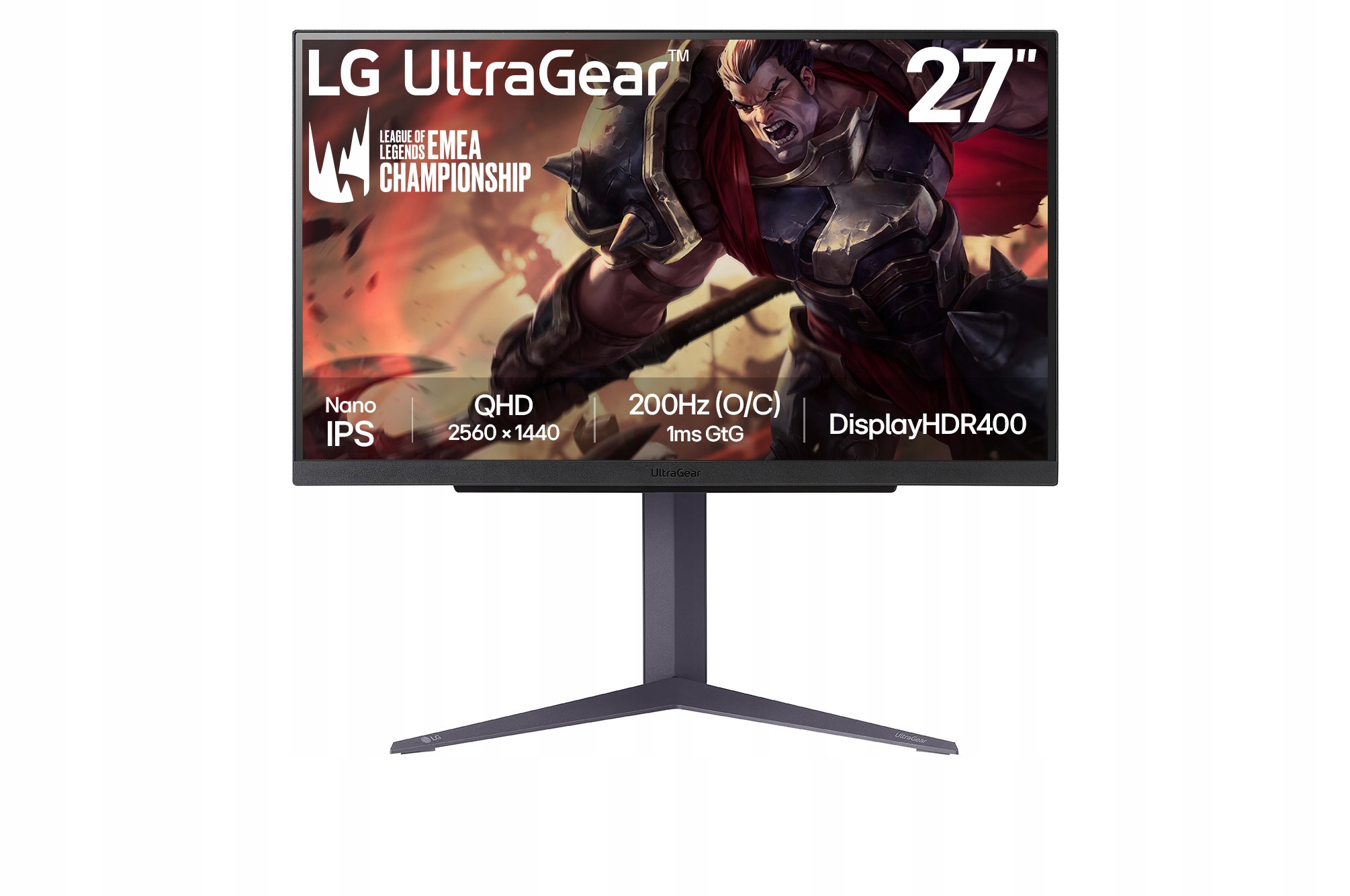 Monitor 27 palcov Lg UltraGear 27GS85Q-B 2K Nano Ips 180 Hz 1 ms Pivot