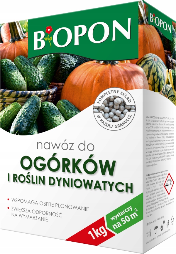 

Nawóz Do Ogórków I Roślin Dyniowatych Warzyw 1 Kg