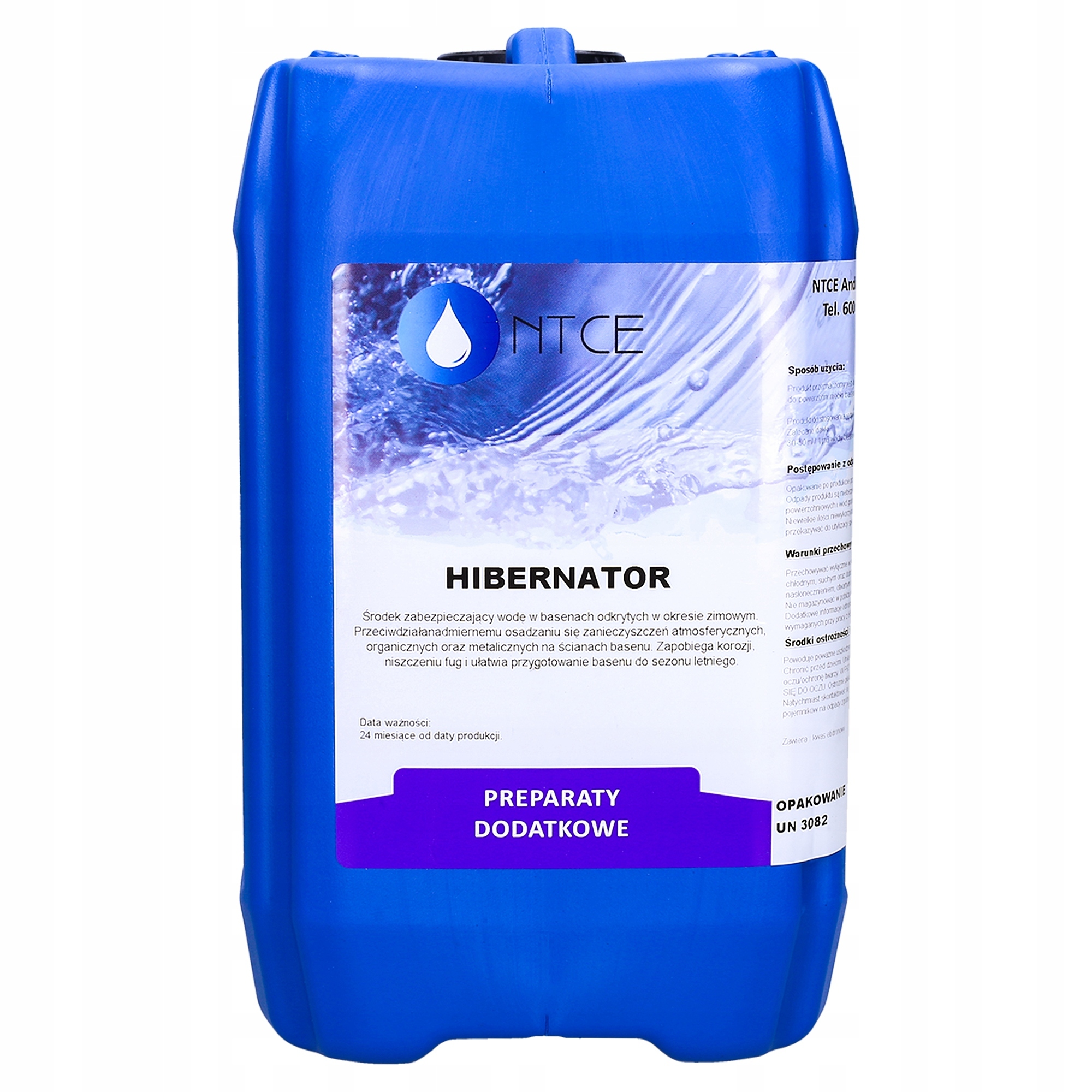 Płyn do zazimowania basenu zima zimowy chemia basenowa chemia do basenu 5l