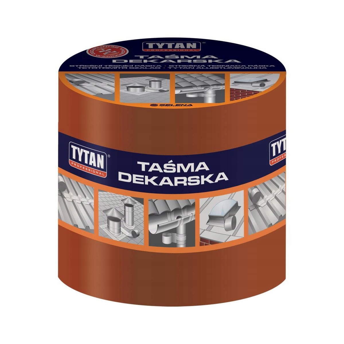 Taśma uszczelniająca dekarska Jasna cegła 15 cm/10