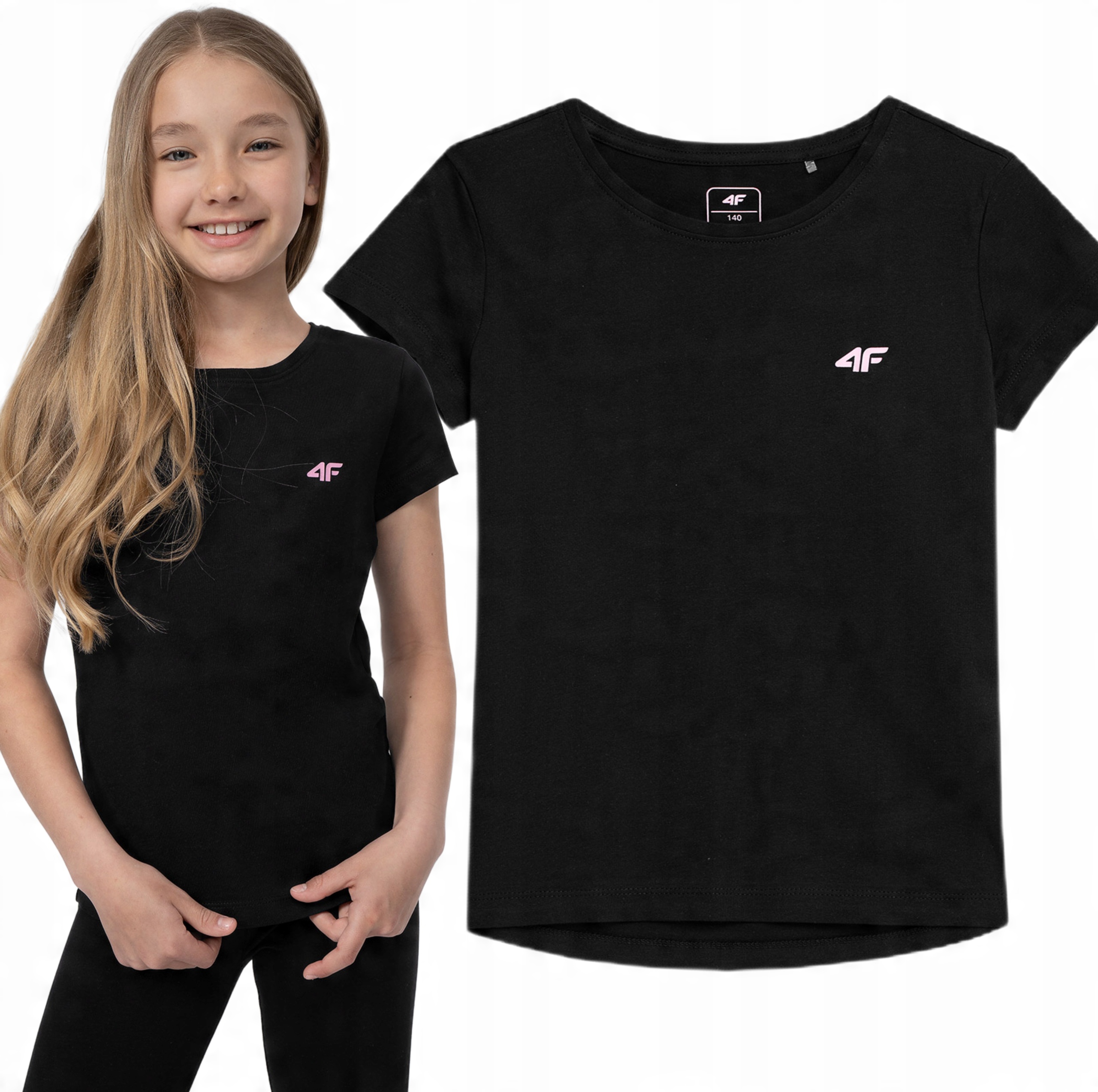 

Koszulka Dziewczęca 4F T-shirt Bawełniany TTSHF279