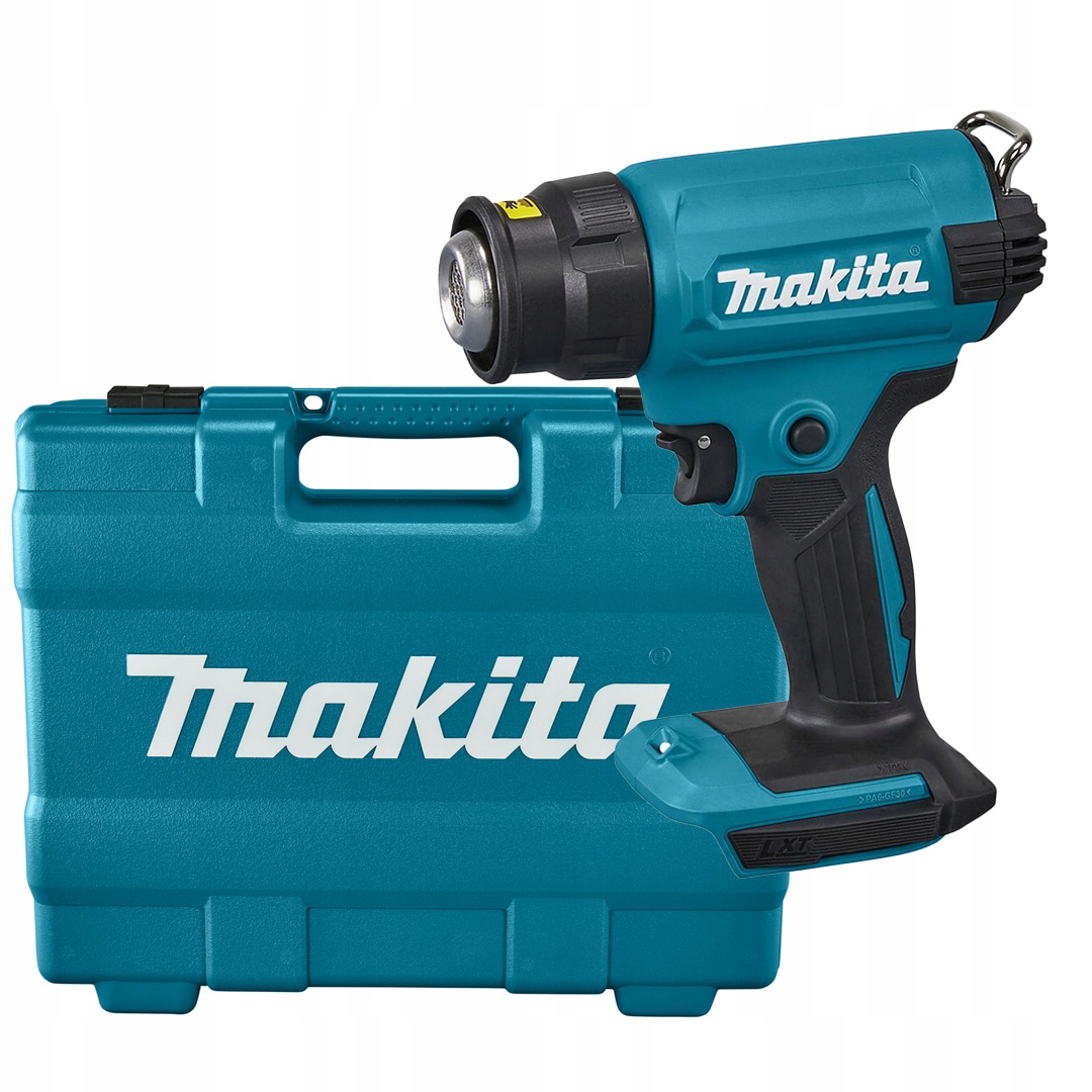 Akumulátorová horkovzdušná pistole Makita DHG180ZK 18V 550°C 220 l/min, tělo kufru