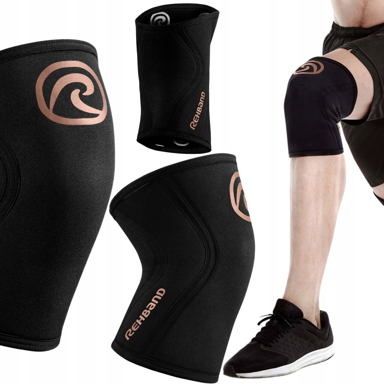 Stabilizator kolana neopren Rehband Rx Champions Edition 5 mm rozmiar XL