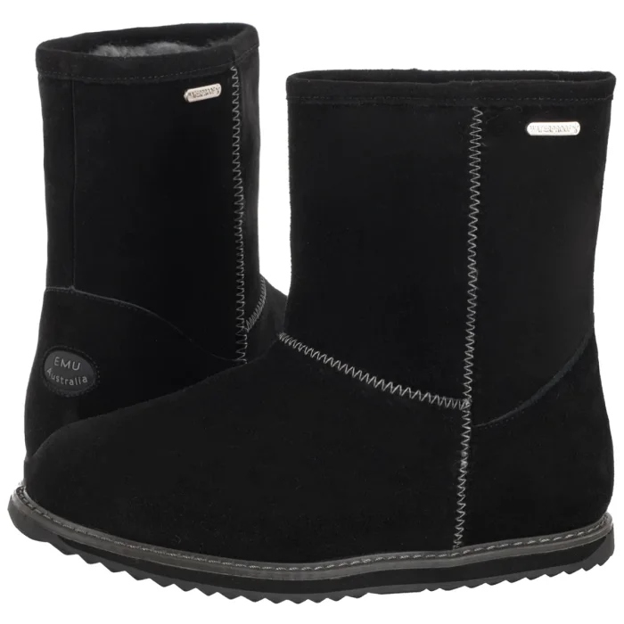 Dětské zimní boty na sněhule Emu Brumby Lo 2.0 Black K13225 černé