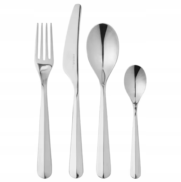 Sada nerezových příborů Sada pro 6 osob 24dílná Backoring