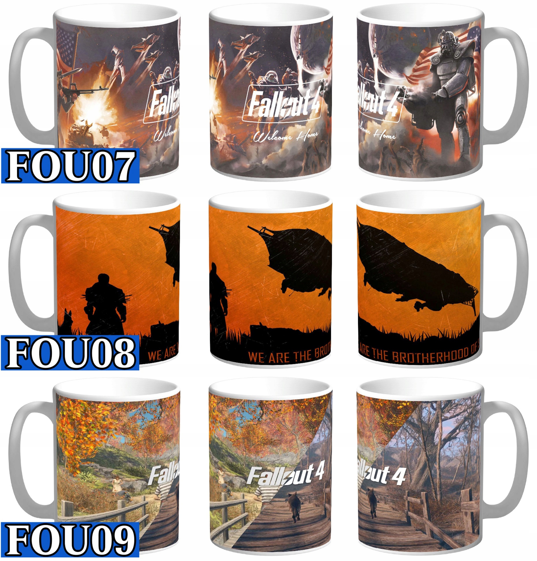 KUBEK Fallout New Vegas + IMIĘ Kartonik GRATIS Rodzaj gadżetu gamingowy