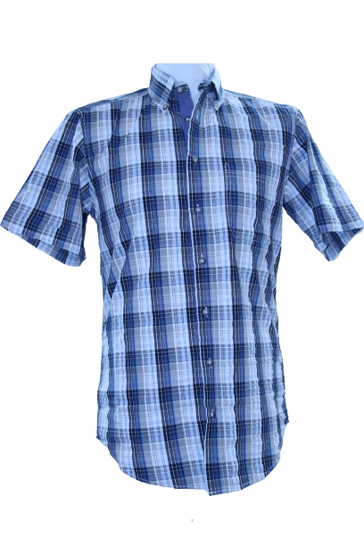 

132A* C&a Canda Koszula Męska W Kratkę 3XL