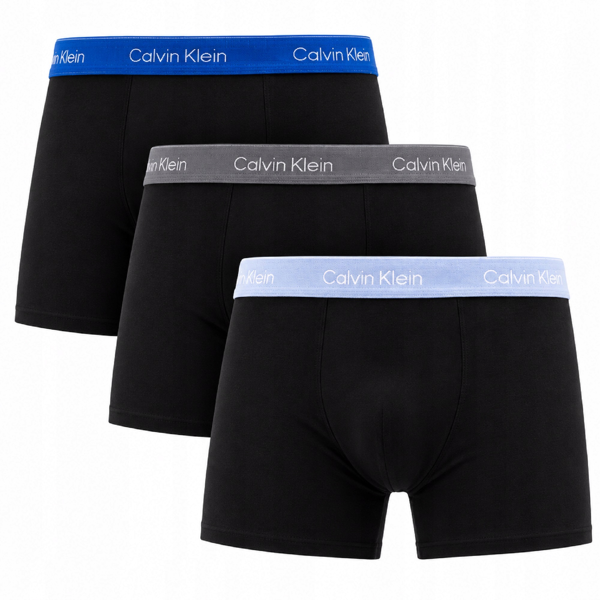 Pánské boxerky Calvin Klein Relaxed vel. 2XL 3-PAK módní bavlněné