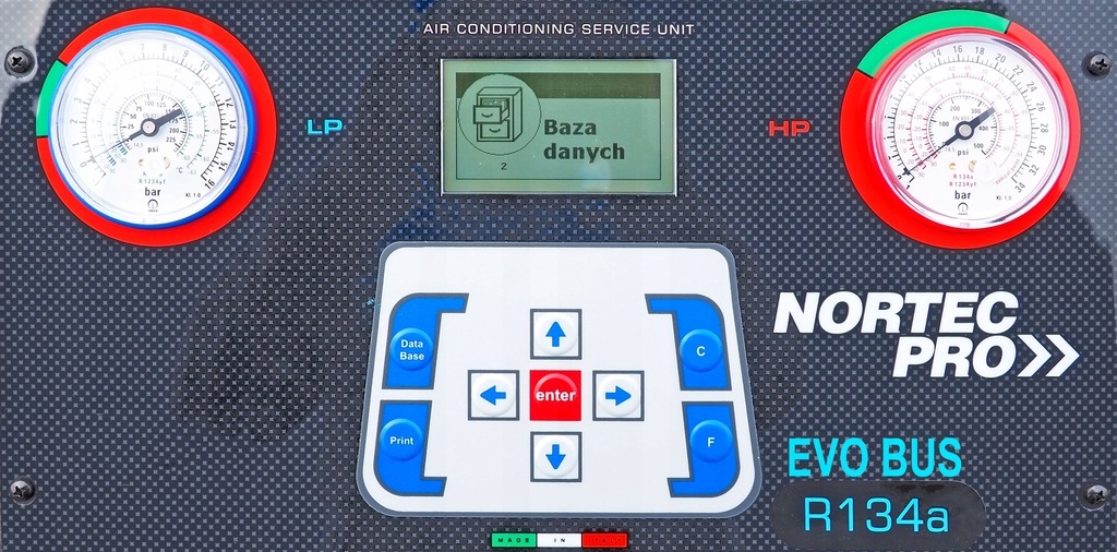 Klimatyzacji NORTEC EVO BUS 30kg 170l/min r134a Marka Nortec
