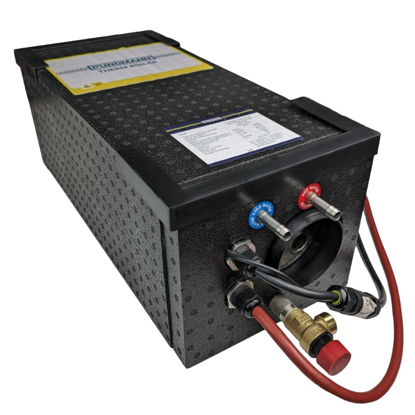 Bojler Pundmann Therm Air (dvě topná tělesa 230V/500W 12V/200W, 9L)
