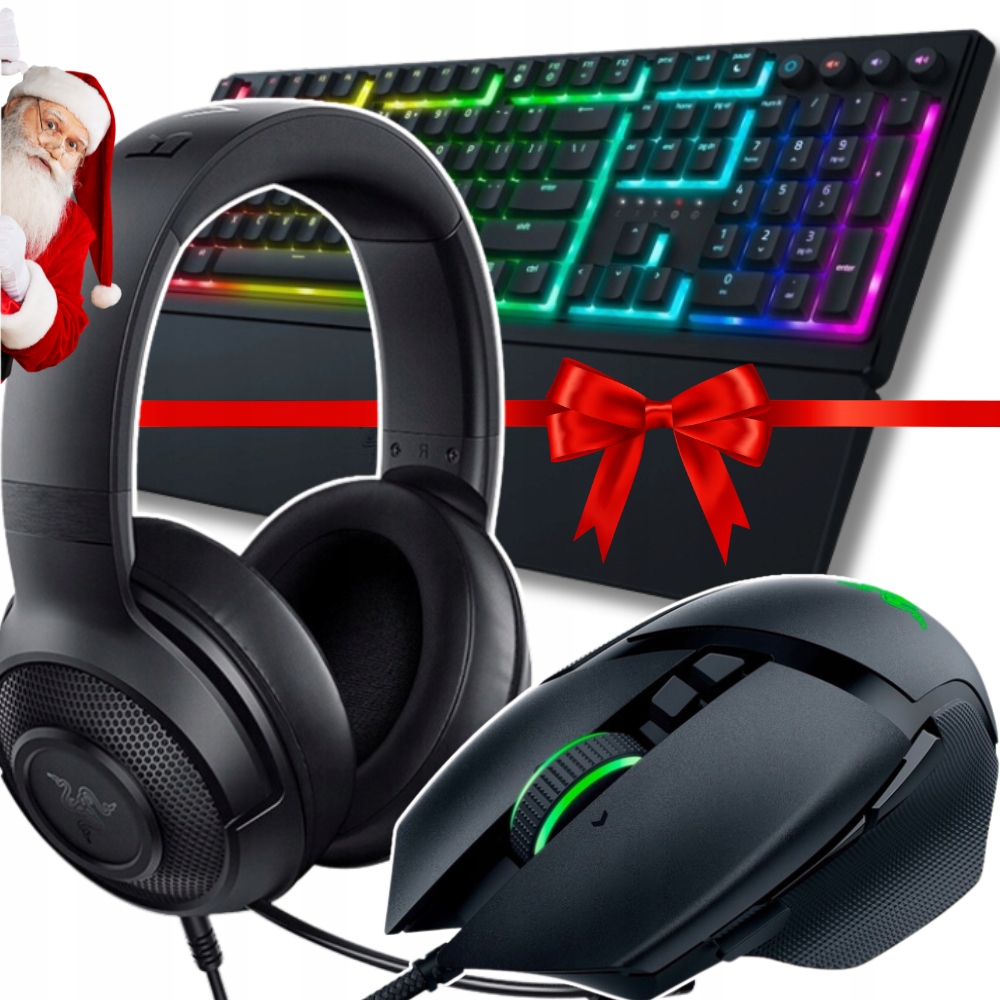 Herní Set Razer Myška myš Klávesnice Sluchátka Na Vánoce