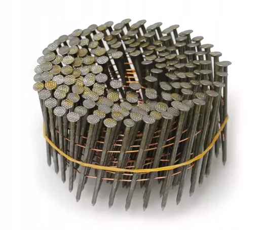 

Gwoździe stolarskie bębnowe na taśmie 2.1x50mm