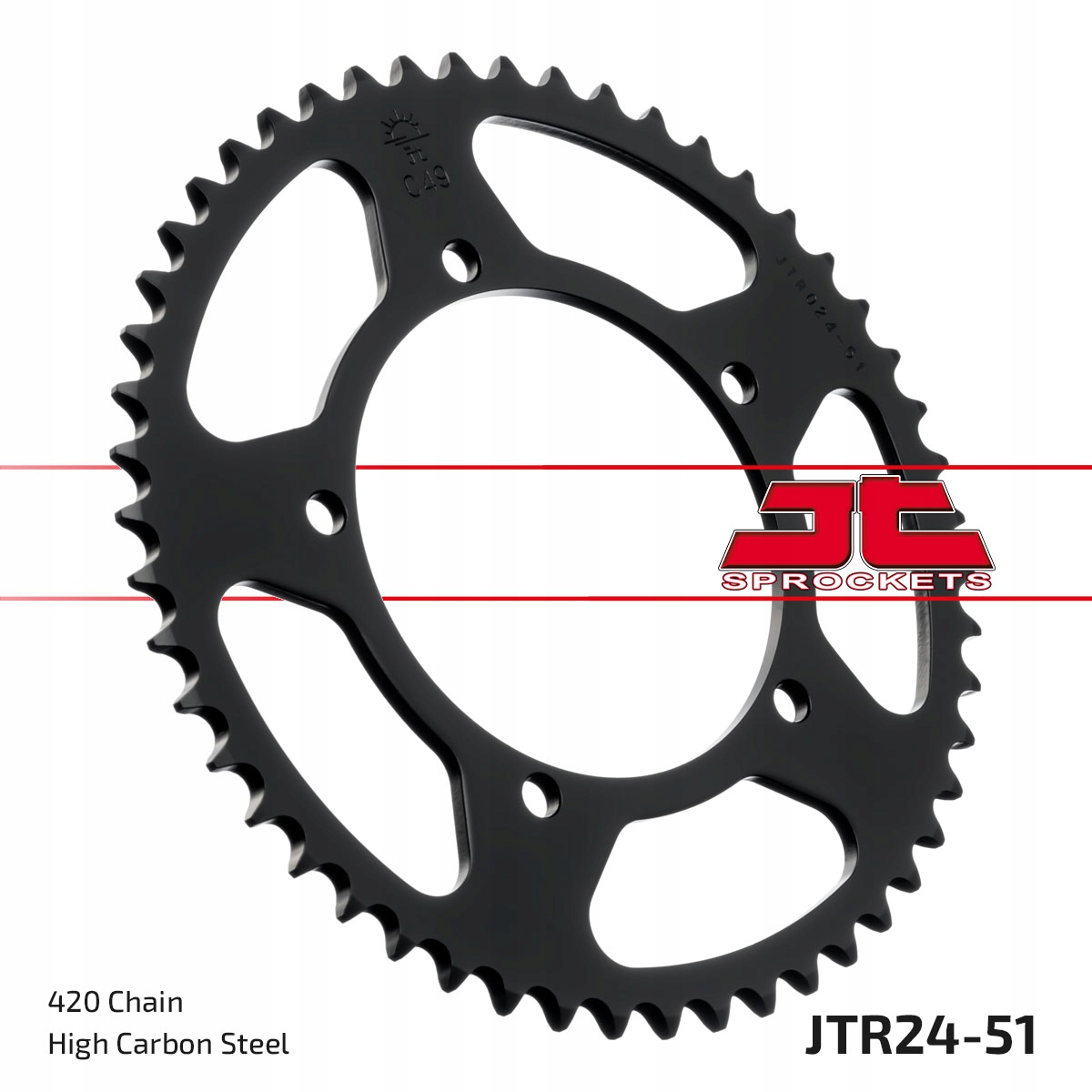 ZĘBATKA NAPĘDZANA JT SPROCKETS TYLNA JTR24.51