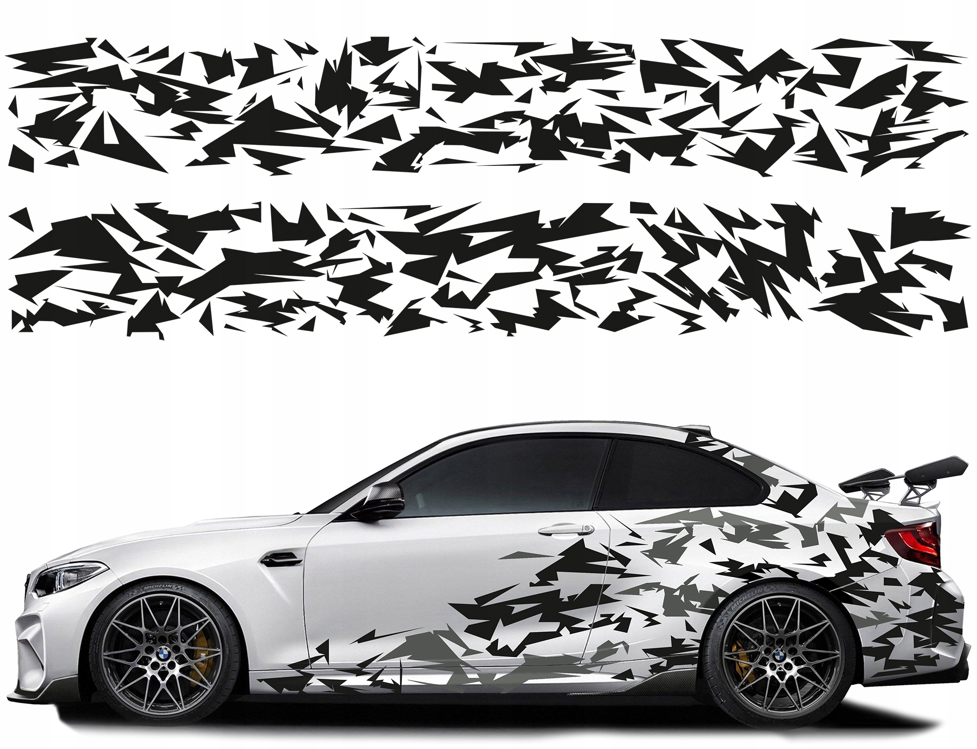 NAKLEJKA NA SAMOCHÓD MORO CAMO 44x600cm