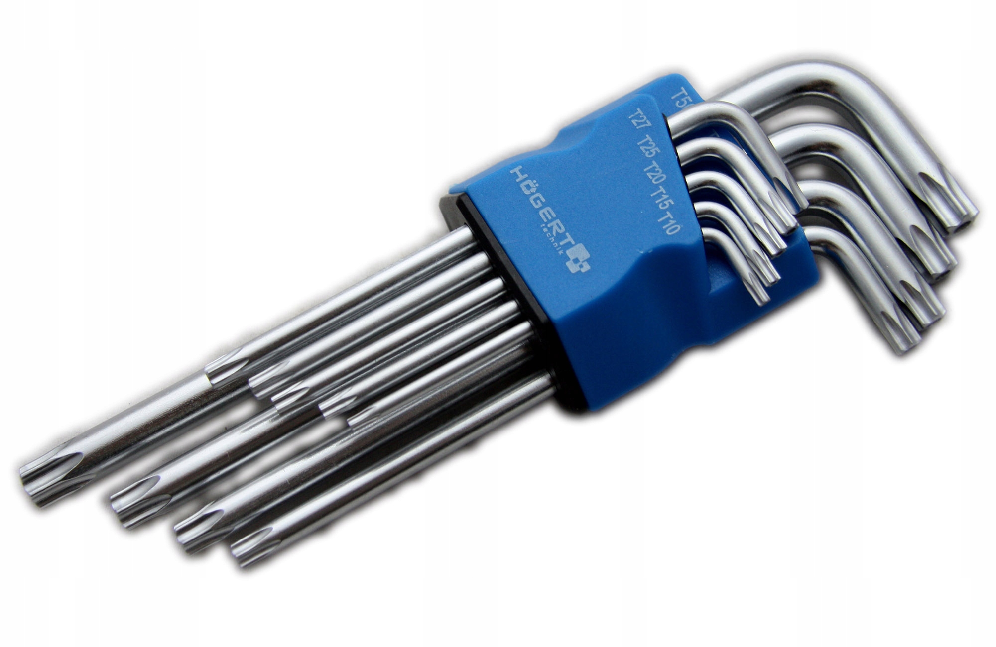 

Klucze Torx z otworem kpl. 9szt. HT1W830 Hogert