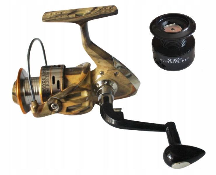 KOŁOWROTEK KAMUFLAŻ - KF 4000 ILOŚĆ ŁOŻYSK 9 (8+1)