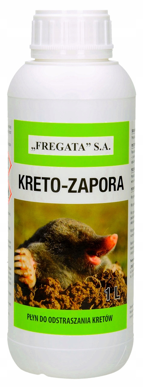 

Płyn Środek Preparat Krety Odstraszacz Kretów 1L