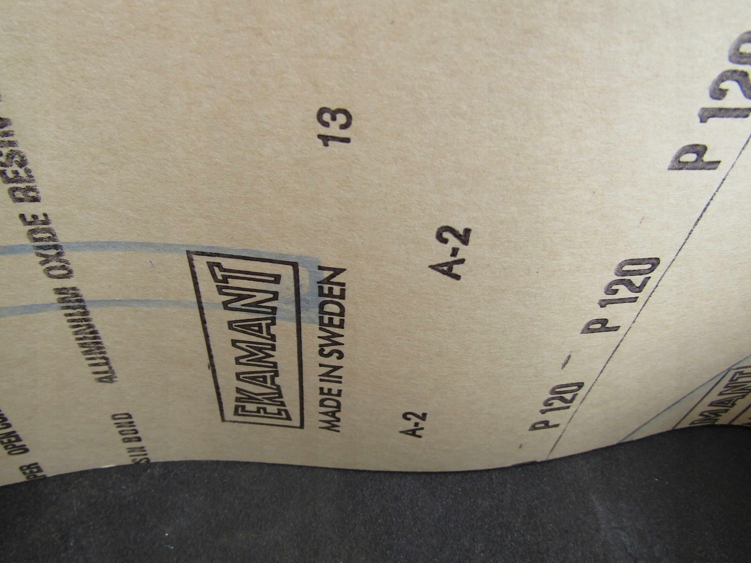 PAS ŚCIERNY BEZKOŃCOWY 150x6600 P120 EKAMANT SWED. Marka inny