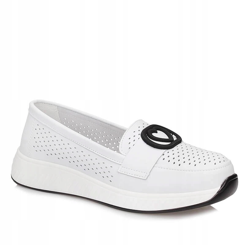 Kožené děrované polobotky pro každodenní nošení Artiker 54C1754