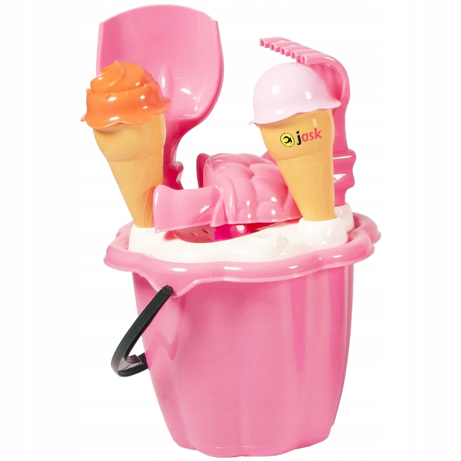 ZESTAW DO PIASKU WIADERKO Z FOREMKAMI I SITEM ŁOPA Rodzaj zestaw