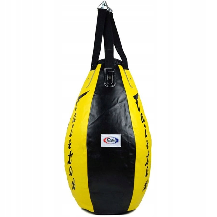 Boxovací pytel Fairtex HB15 93xØ38 cm (černý/žlutý) prázdný