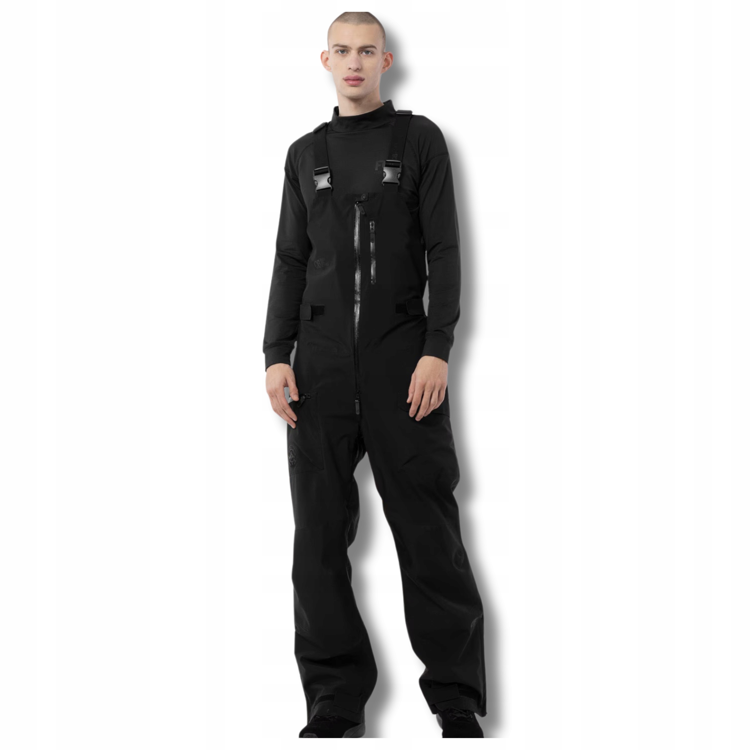 Męskie Spodnie Snowboardowe Z Szelkami 4F Wodoodporne Membrana 15000 XXL