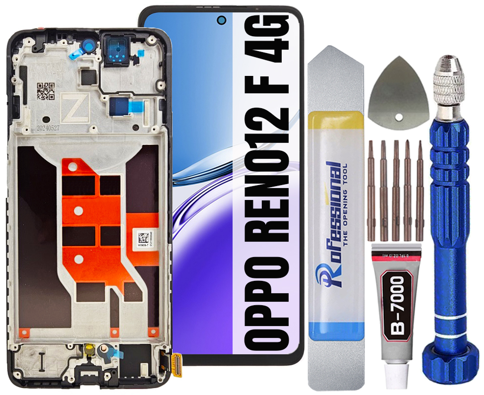Displej Pro Oppo RENO12 F 4G Oled Displej Rámeček