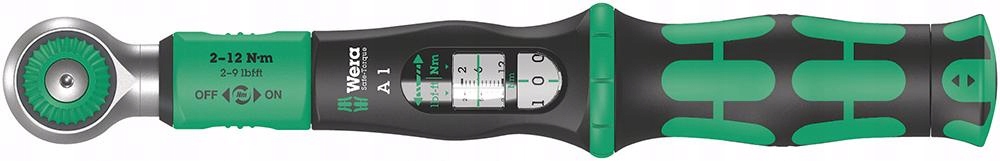 Momentový kľúč Wera Safe-Torque 2-12 Nm 1/4"