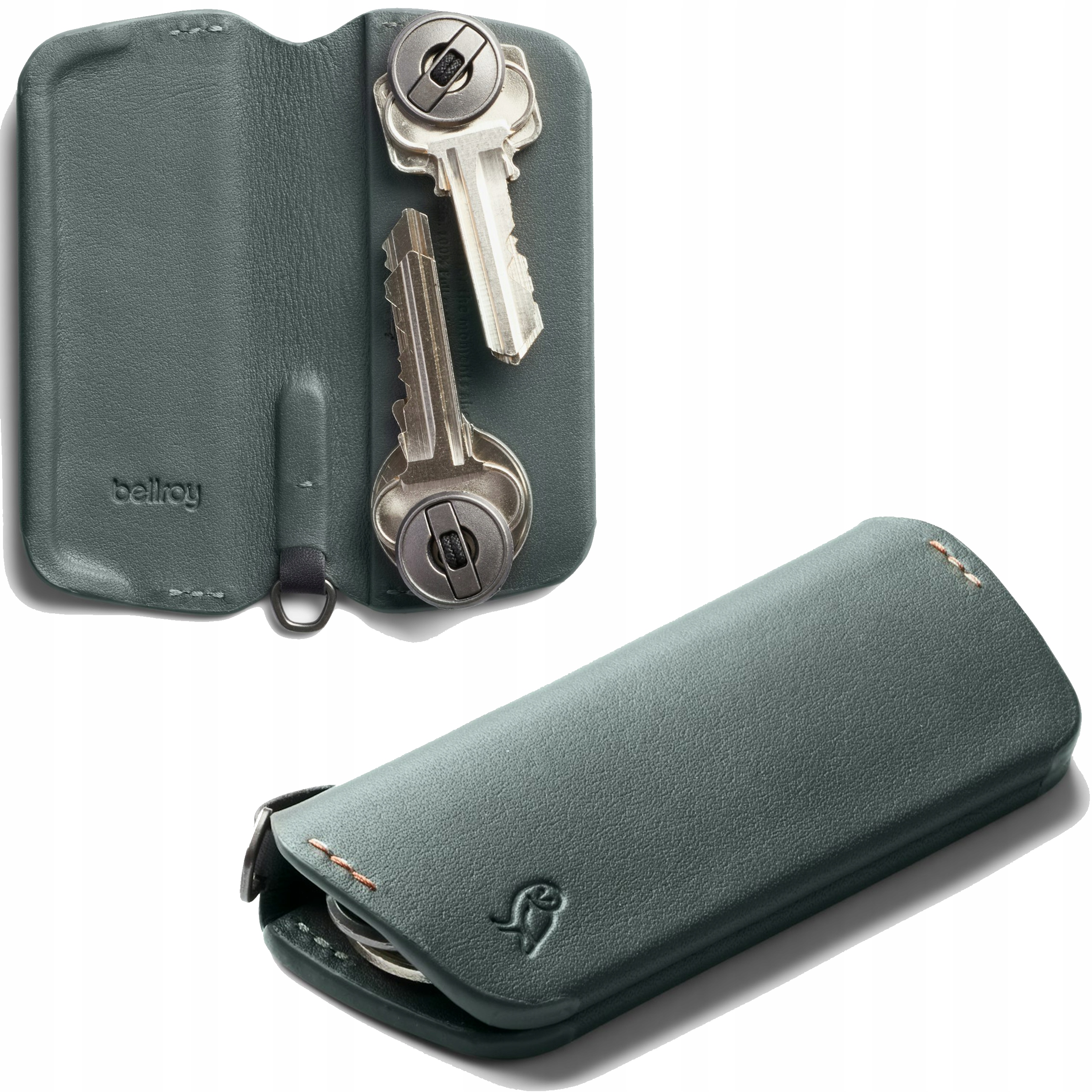 Bellroy Key Cover Plus Pouzdro Kožené na klíče Organizér Pouzdro