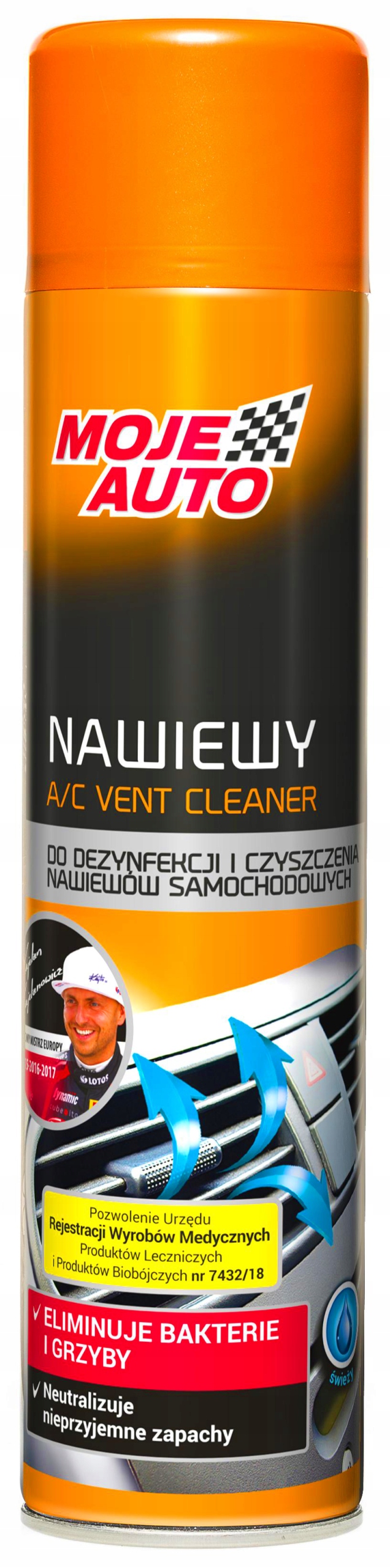

Moje Auto Preparat Do Czyszczenia Nawiewów 600ml