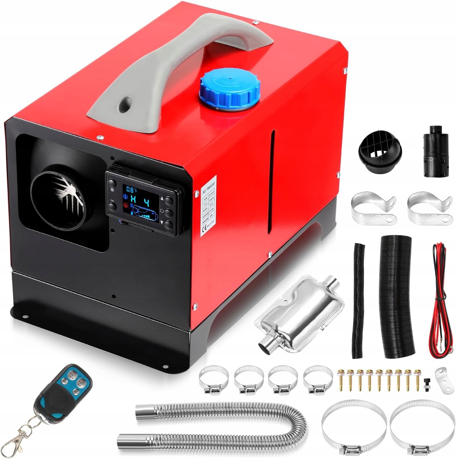 Naftové Topidlo Horkovzdušný Ventilátor Webasto 9KW 12/230V