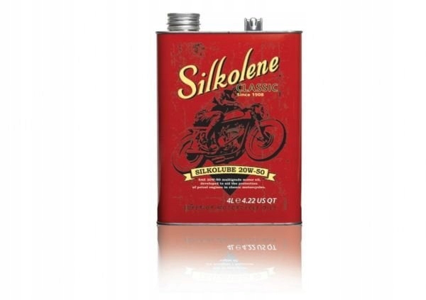 Silkolene Fuchs Motorový Olej Silkolube 20W50 4T Minerálny 4L