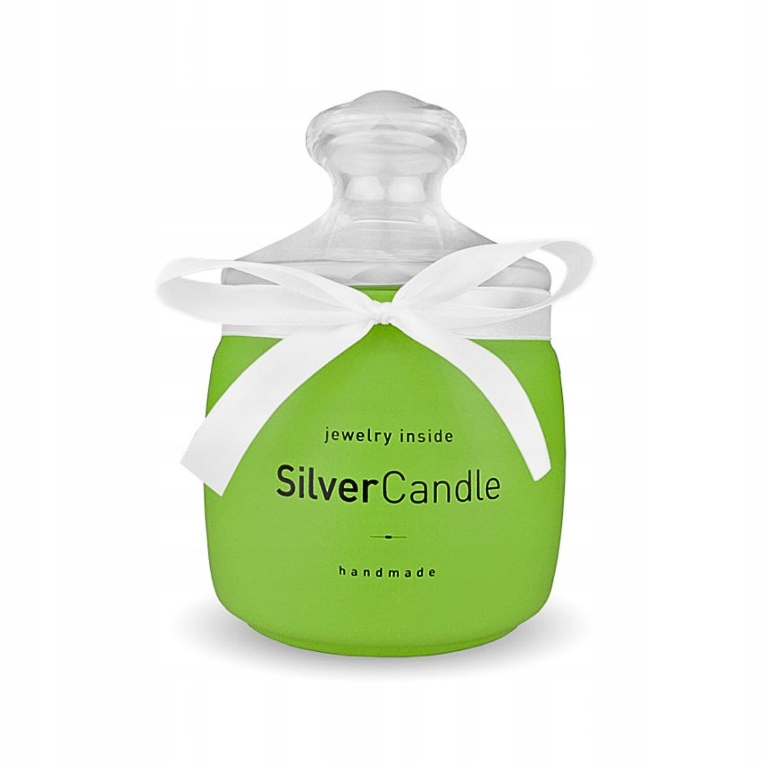 Vonná Svíčka Silver Candle Ruční Výroba Mojito Šperky Náušnice Dárek