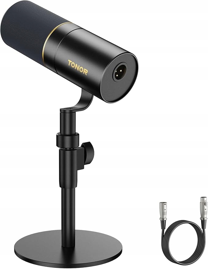 Tonor Dynamický mikrofon pro podcasty a nahrávání ve studiu