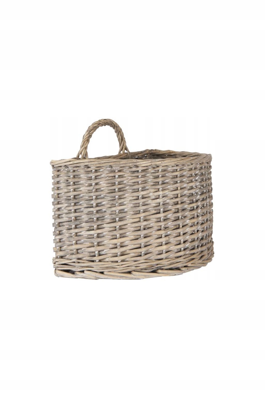 Ręcznie robiony kosz z uchwytem Ib Laursen Marka Ib Laursen