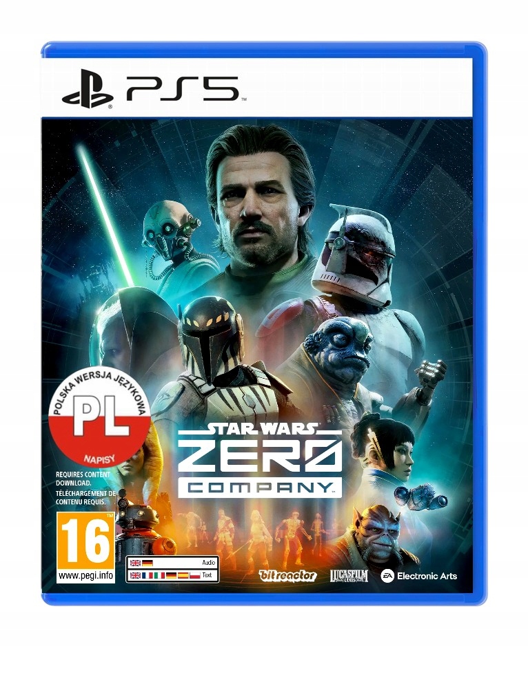 Star Wars: Zero Company Strategiczna Gra Playstation 5 W Pudełku