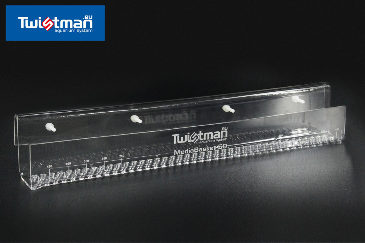 Levně Twistman MEDIABASKET-50 Košík Na Filtrační Vložky Do Jímky 50 MM